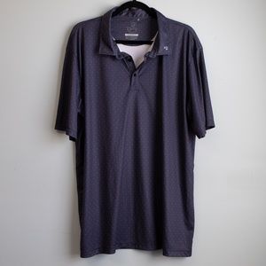 Swannies Golf polka dot polo shirt-2X